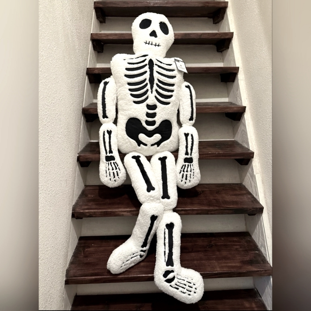 Skeleton Pillow